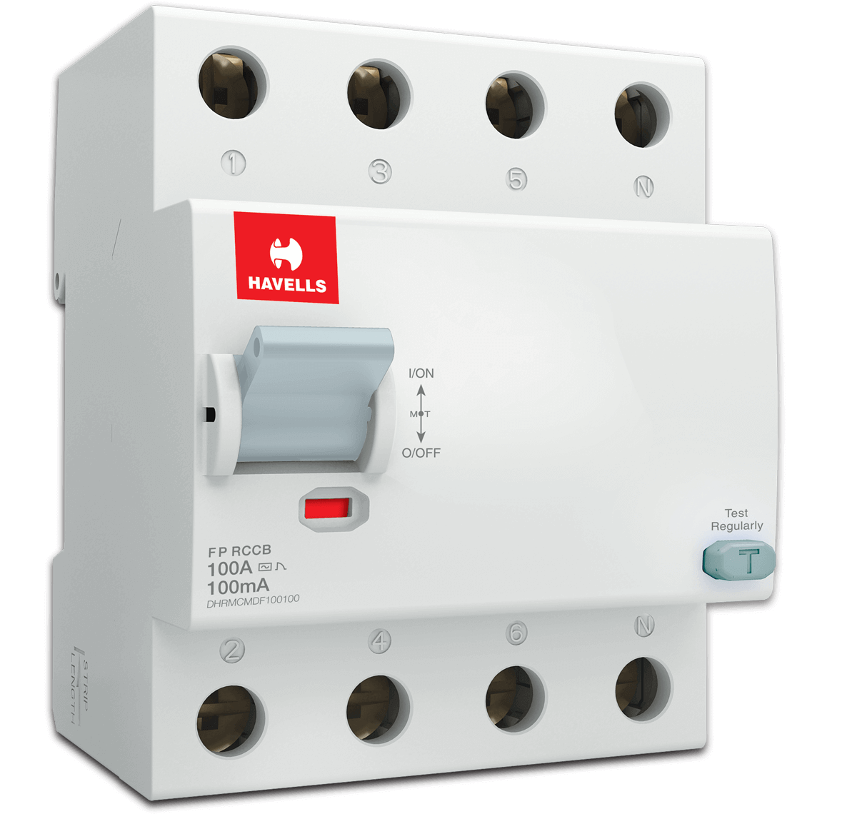 100 mA - 100 A Higher Rating RCCB FP